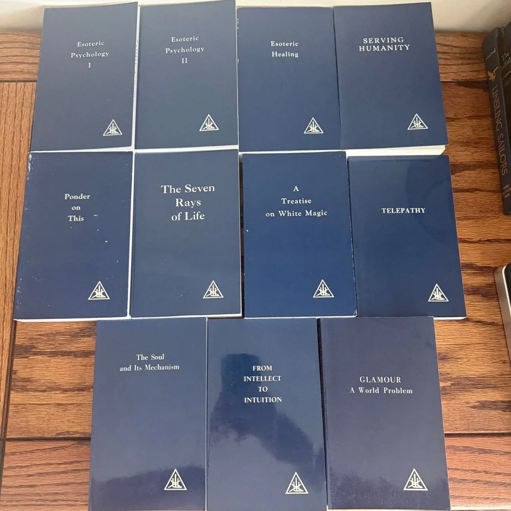 Alice A Bailey 11 Book Lot Lucis Esoteric Occult Theosophy Seven Rays Magic